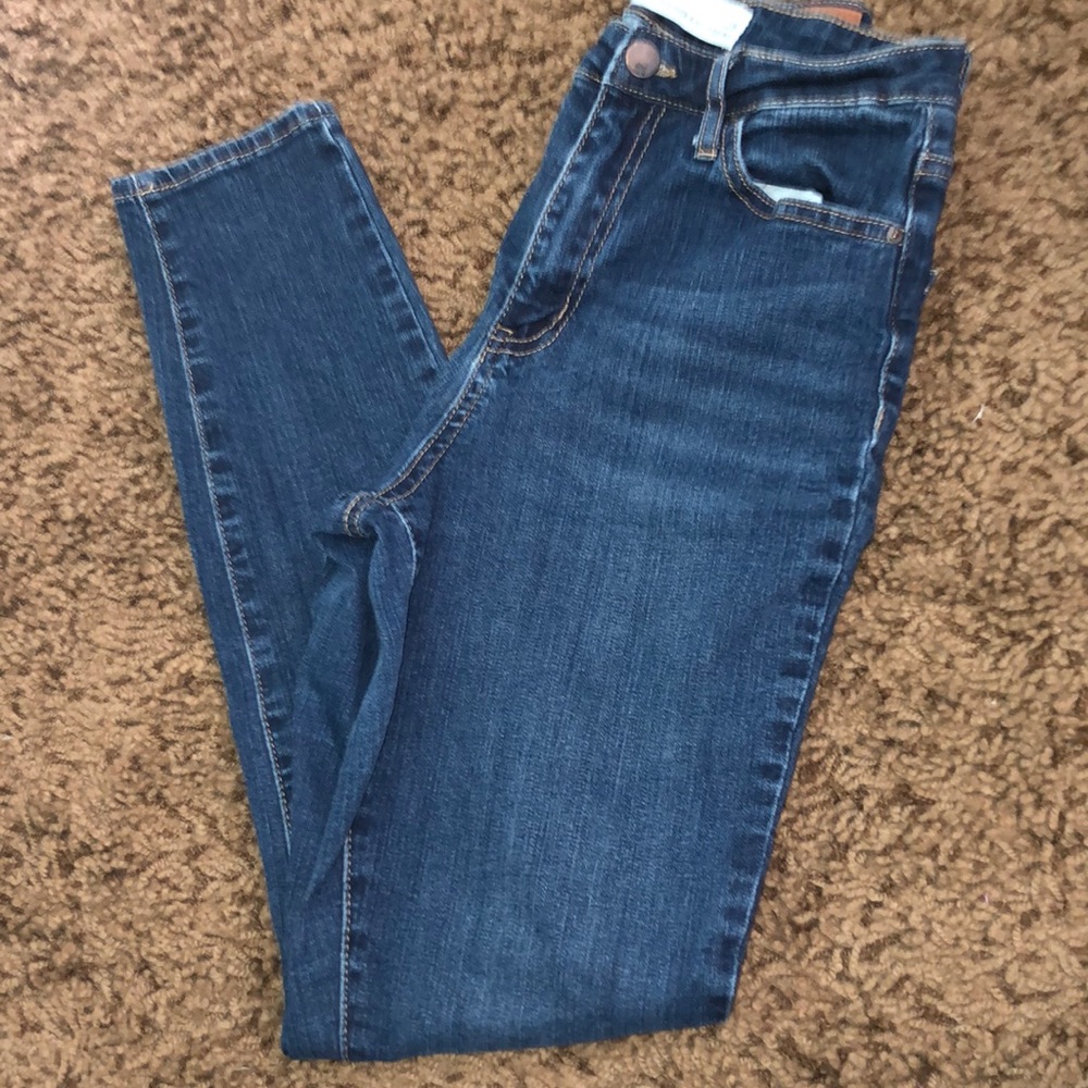 Dark washed jeans